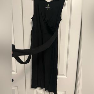 Black sleeveless casual dress size medium